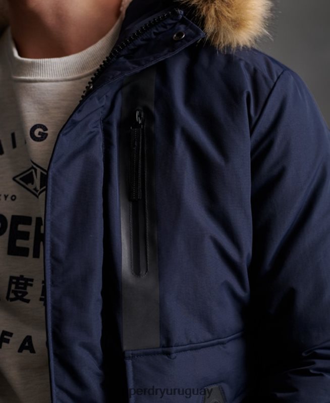 uy Superdry hombres chaqueta bomber everest Armada DT2N8Z4646 ropa