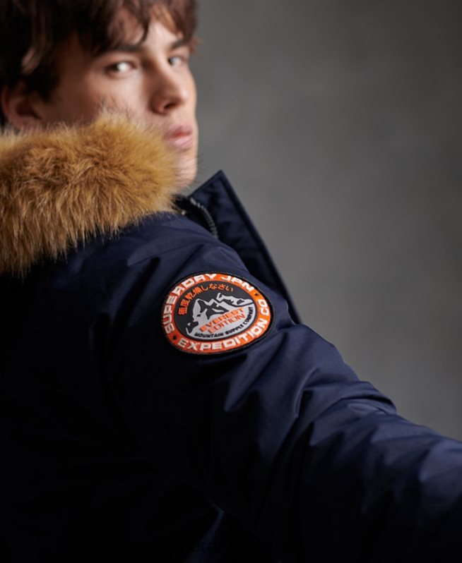 uy Superdry hombres chaqueta bomber everest Armada DT2N8Z4646 ropa