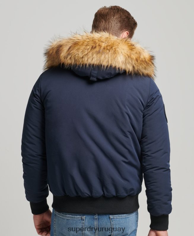 uy Superdry hombres chaqueta bomber everest Armada DT2N8Z964 ropa