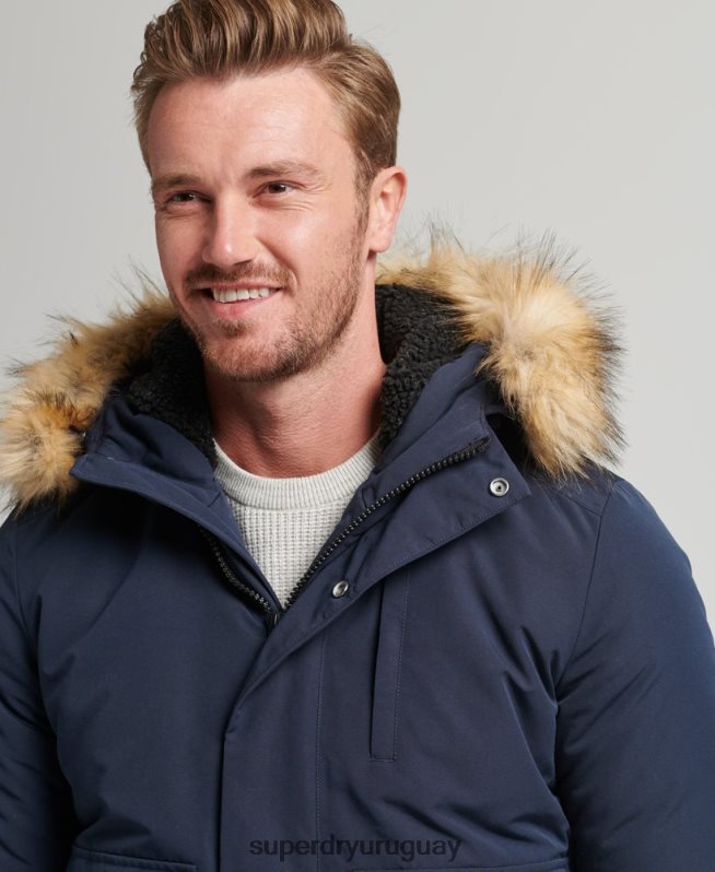 uy Superdry hombres chaqueta bomber everest Armada DT2N8Z964 ropa