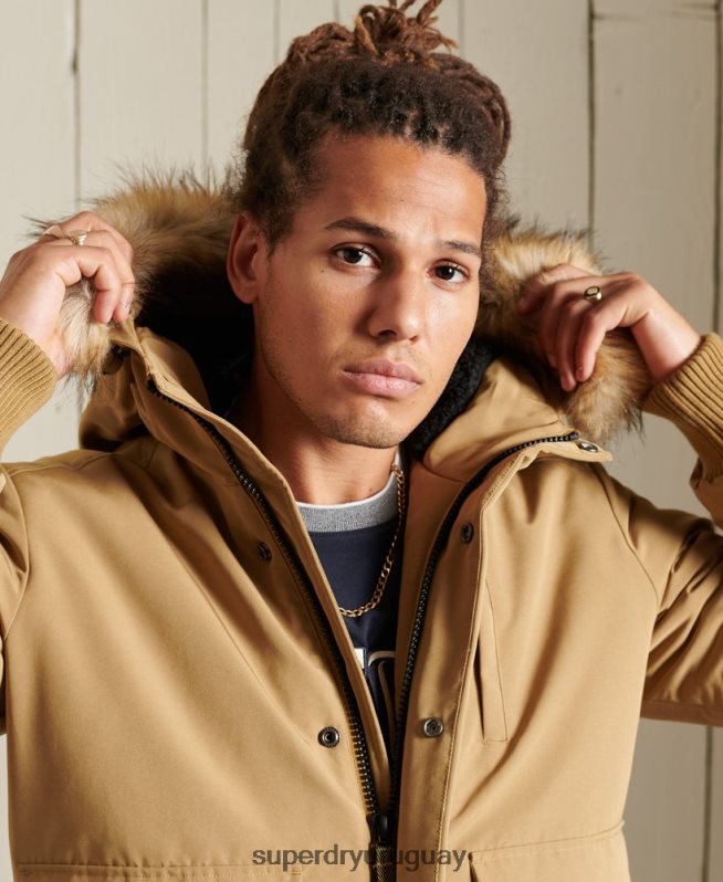uy Superdry hombres chaqueta bomber everest broncearse DT2N8Z1055 ropa
