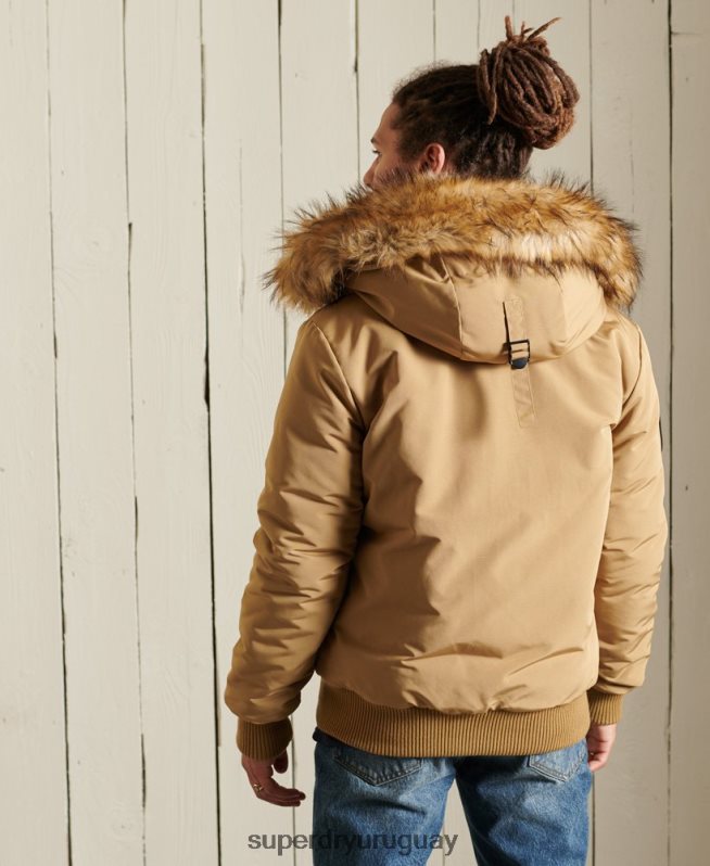uy Superdry hombres chaqueta bomber everest broncearse DT2N8Z1055 ropa