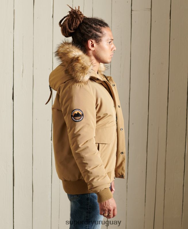 uy Superdry hombres chaqueta bomber everest broncearse DT2N8Z1055 ropa