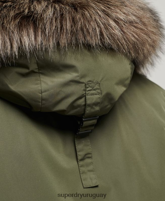 uy Superdry hombres chaqueta bomber everest caqui DT2N8Z4452 ropa