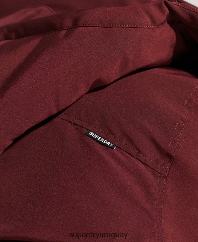uy Superdry hombres chaqueta bomber everest rojo DT2N8Z4523 ropa