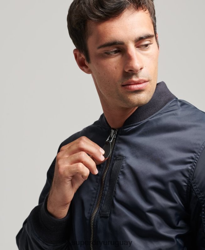 uy Superdry hombres chaqueta bomber ma1 vintage Armada DT2N8Z4703 ropa