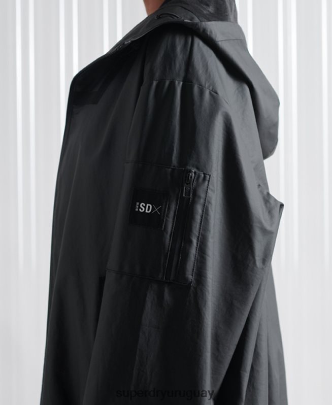 uy Superdry hombres chaqueta bomber sdx ma1 edición limitada negro DT2N8Z4773 ropa