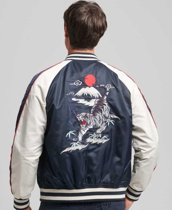 uy Superdry hombres chaqueta bomber vintage sukajan Armada DT2N8Z4585 ropa