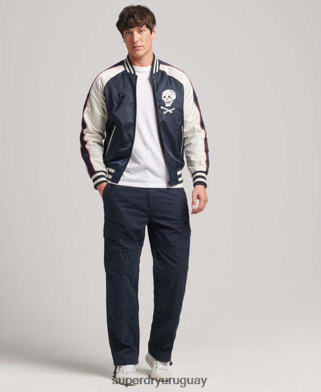 uy Superdry hombres chaqueta bomber vintage sukajan Armada DT2N8Z4585 ropa