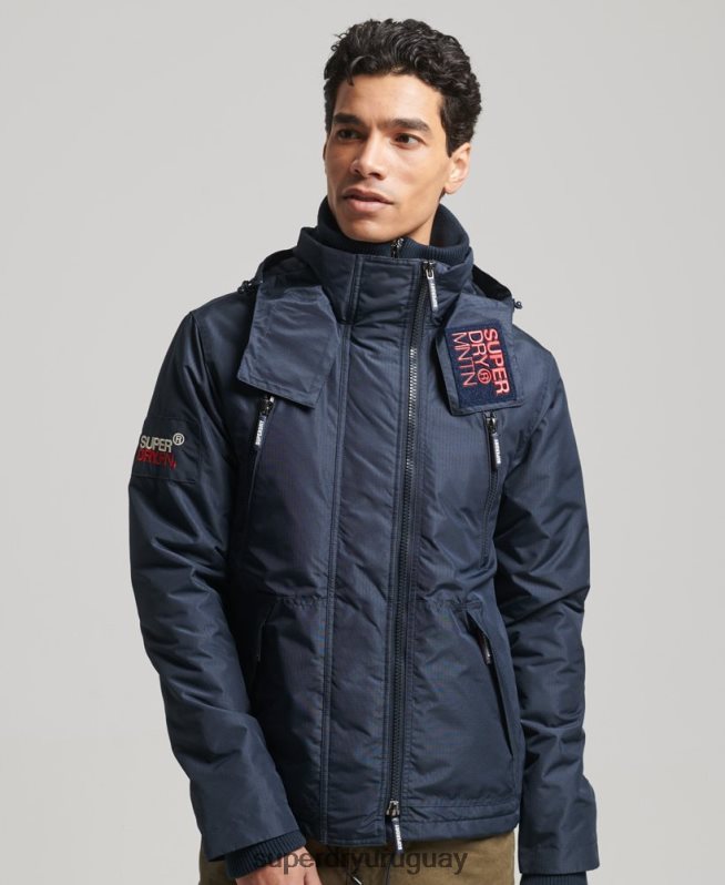 uy Superdry hombres chaqueta cortavientos mountain sd Armada DT2N8Z1014 ropa