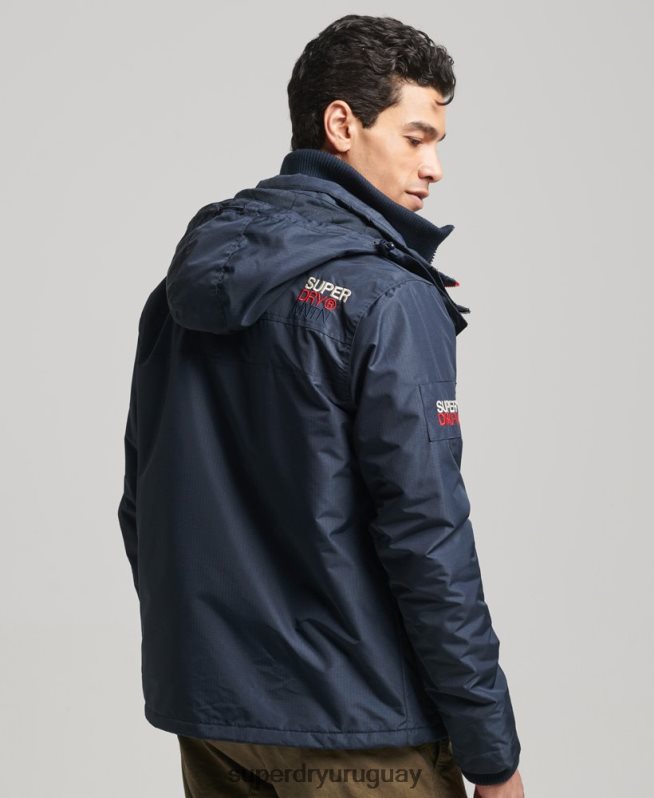 uy Superdry hombres chaqueta cortavientos mountain sd Armada DT2N8Z1014 ropa