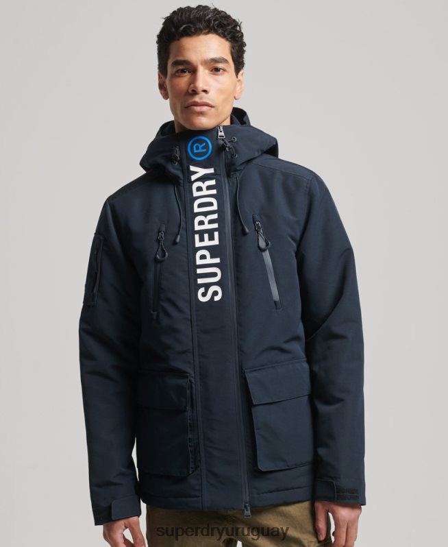 uy Superdry hombres chaqueta cortavientos ultimate sd Armada DT2N8Z1078 ropa