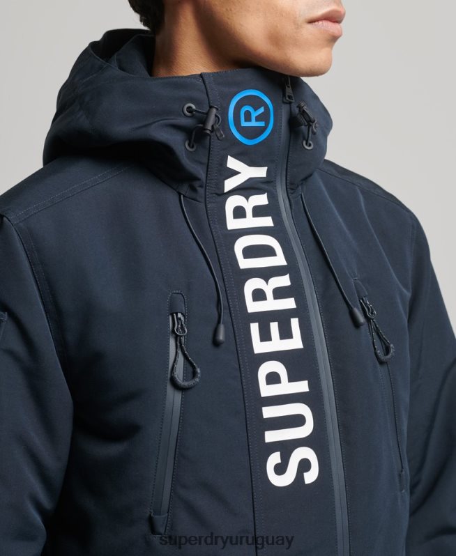 uy Superdry hombres chaqueta cortavientos ultimate sd Armada DT2N8Z1078 ropa