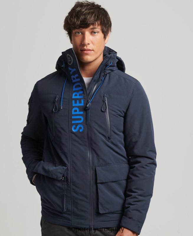uy Superdry hombres chaqueta cortavientos ultimate sd Armada DT2N8Z1092 ropa