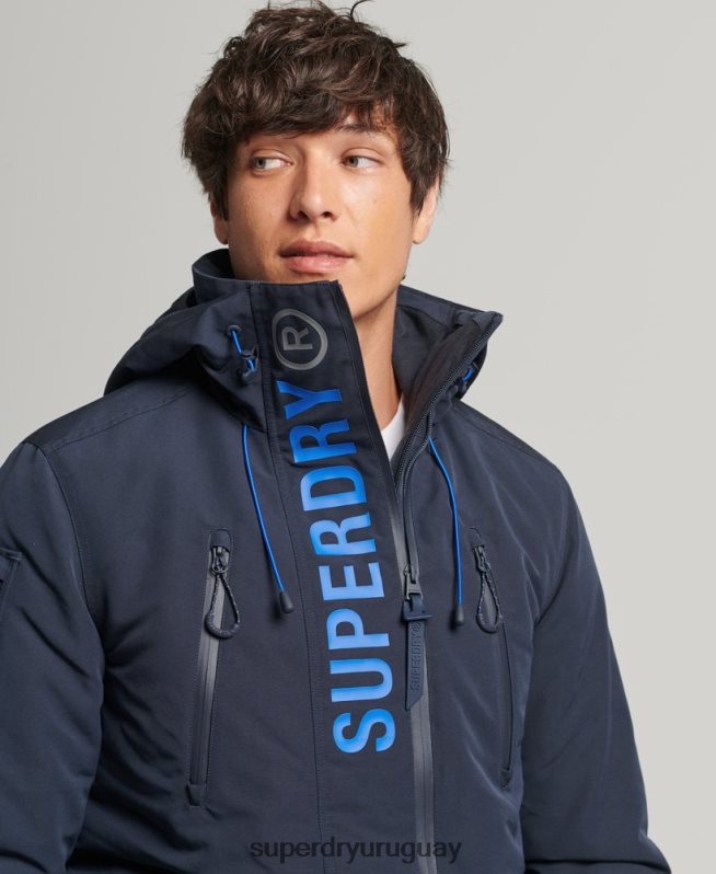 uy Superdry hombres chaqueta cortavientos ultimate sd Armada DT2N8Z1092 ropa