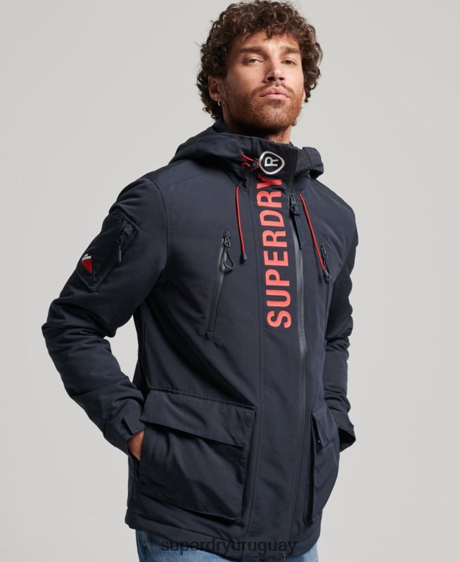 uy Superdry hombres chaqueta cortavientos ultimate sd Armada DT2N8Z1101 ropa