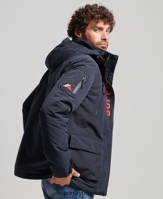 uy Superdry hombres chaqueta cortavientos ultimate sd Armada DT2N8Z1101 ropa
