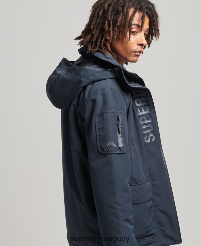 uy Superdry hombres chaqueta cortavientos ultimate sd Armada DT2N8Z4444 ropa