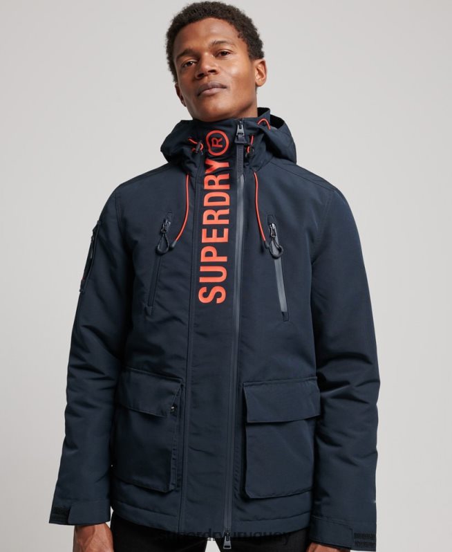 uy Superdry hombres chaqueta cortavientos ultimate sd Armada DT2N8Z940 ropa