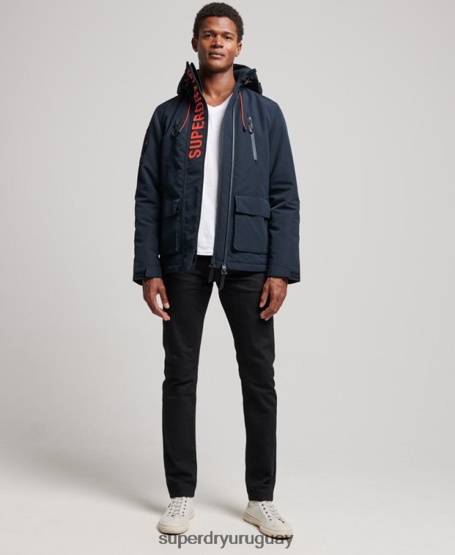 uy Superdry hombres chaqueta cortavientos ultimate sd Armada DT2N8Z940 ropa