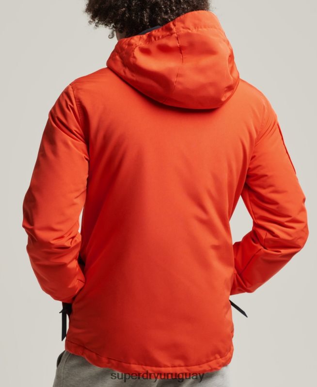 uy Superdry hombres chaqueta cortavientos ultimate sd naranja DT2N8Z1091 ropa