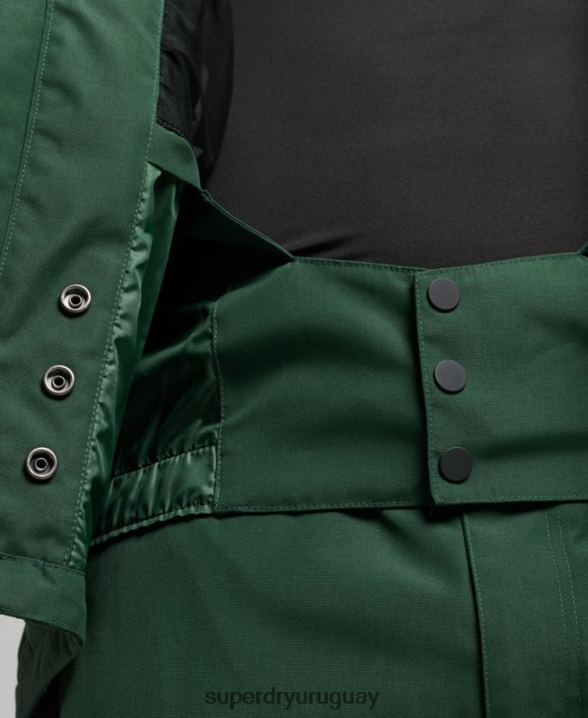 uy Superdry hombres chaqueta de rescate definitiva verde DT2N8Z1379 ropa
