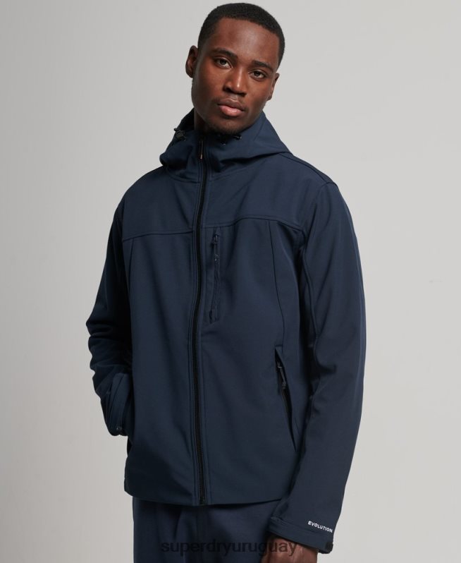 uy Superdry hombres chaqueta de senderismo Armada DT2N8Z916 ropa