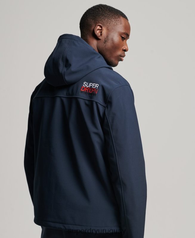 uy Superdry hombres chaqueta de senderismo Armada DT2N8Z916 ropa