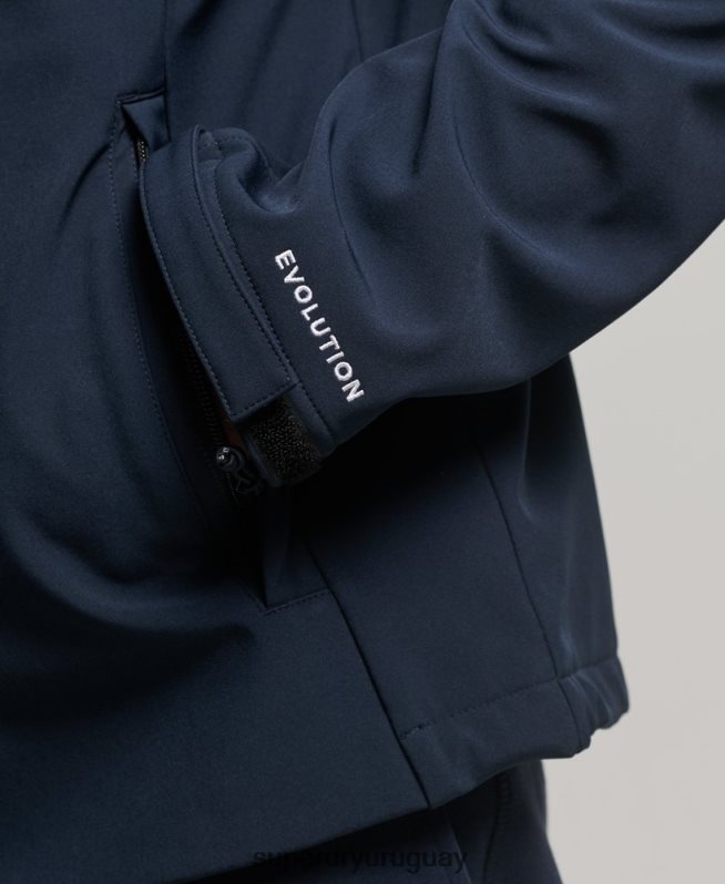 uy Superdry hombres chaqueta de senderismo Armada DT2N8Z916 ropa
