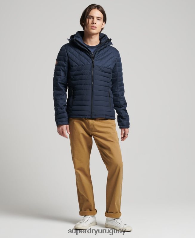 uy Superdry hombres chaqueta fuji de mezcla de tweed Armada DT2N8Z4625 ropa