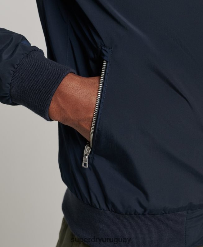 uy Superdry hombres chaqueta harrington Armada DT2N8Z4564 ropa