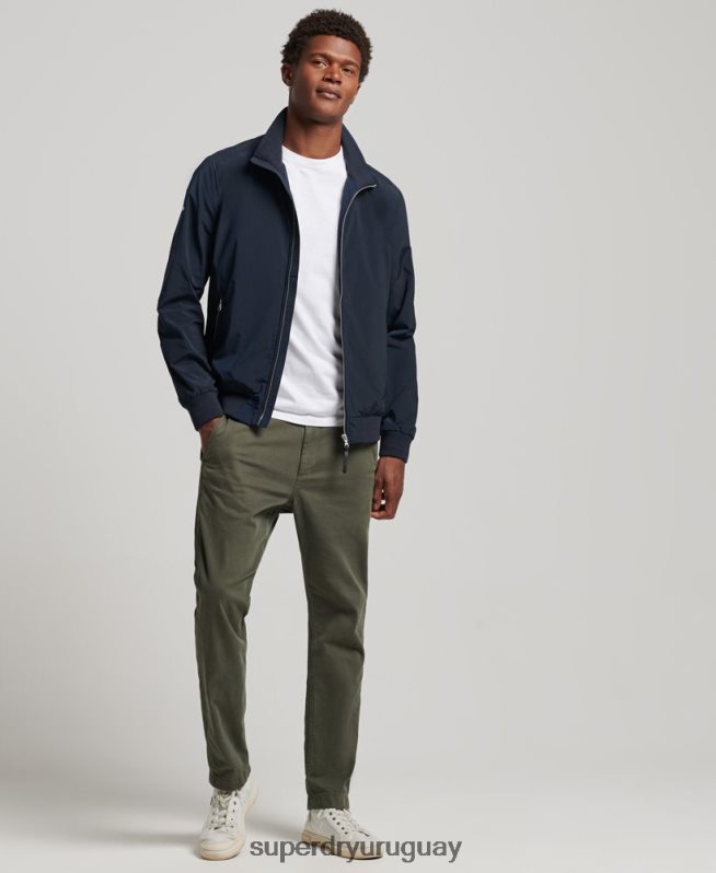 uy Superdry hombres chaqueta harrington Armada DT2N8Z4564 ropa