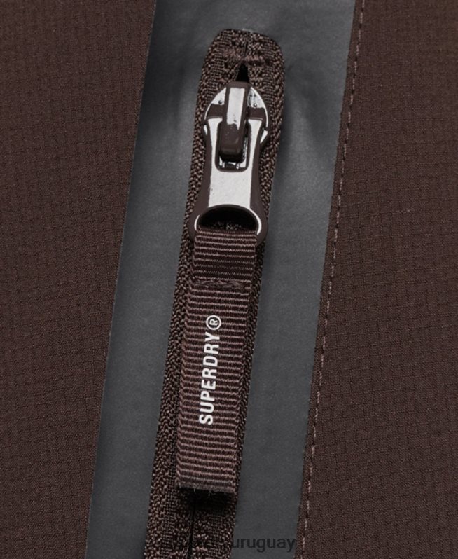 uy Superdry hombres chaqueta harrington de entrenamiento marrón DT2N8Z1053 ropa