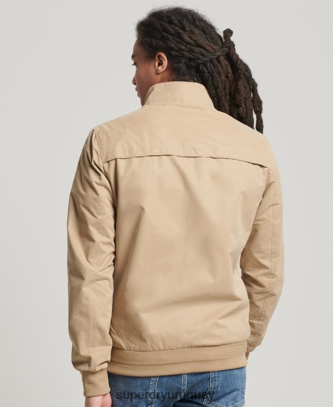 uy Superdry hombres chaqueta harrington icónica broncearse DT2N8Z4709 ropa