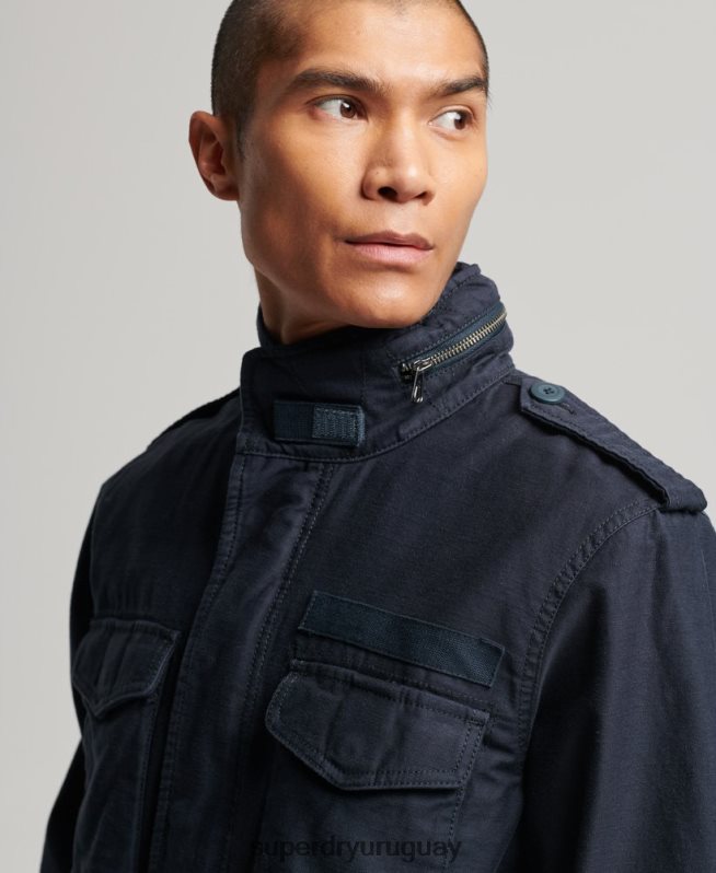 uy Superdry hombres chaqueta militar m65 Armada DT2N8Z1130 ropa
