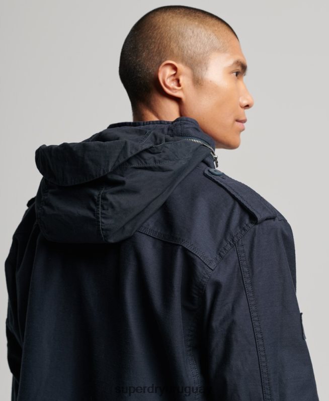 uy Superdry hombres chaqueta militar m65 Armada DT2N8Z1130 ropa