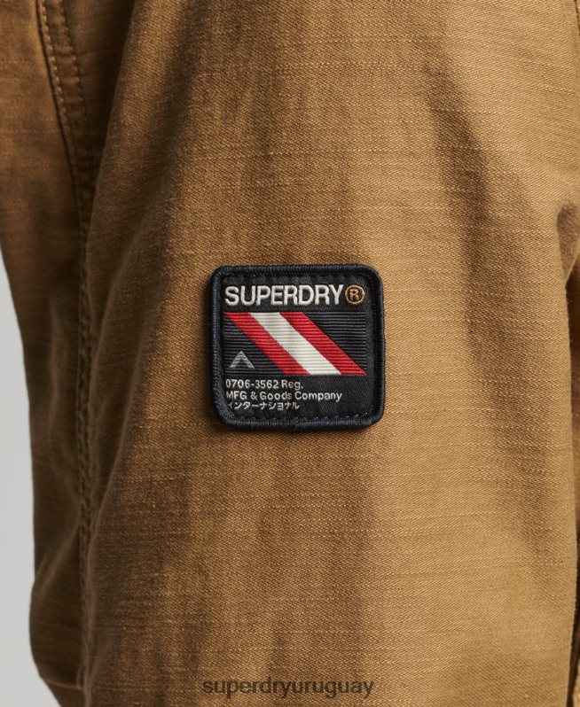 uy Superdry hombres chaqueta militar m65 vintage broncearse DT2N8Z955 ropa