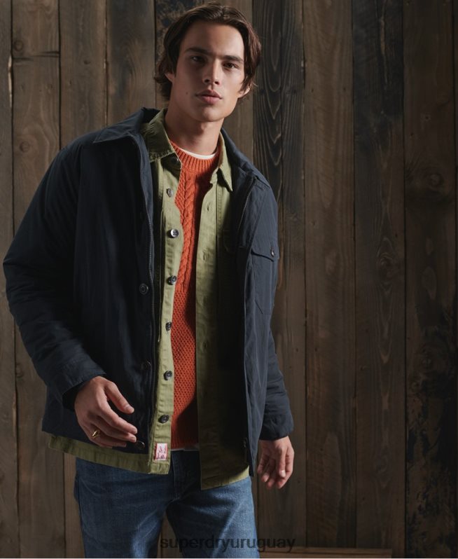 uy Superdry hombres chaqueta sin mangas de edición limitada Armada DT2N8Z4768 ropa
