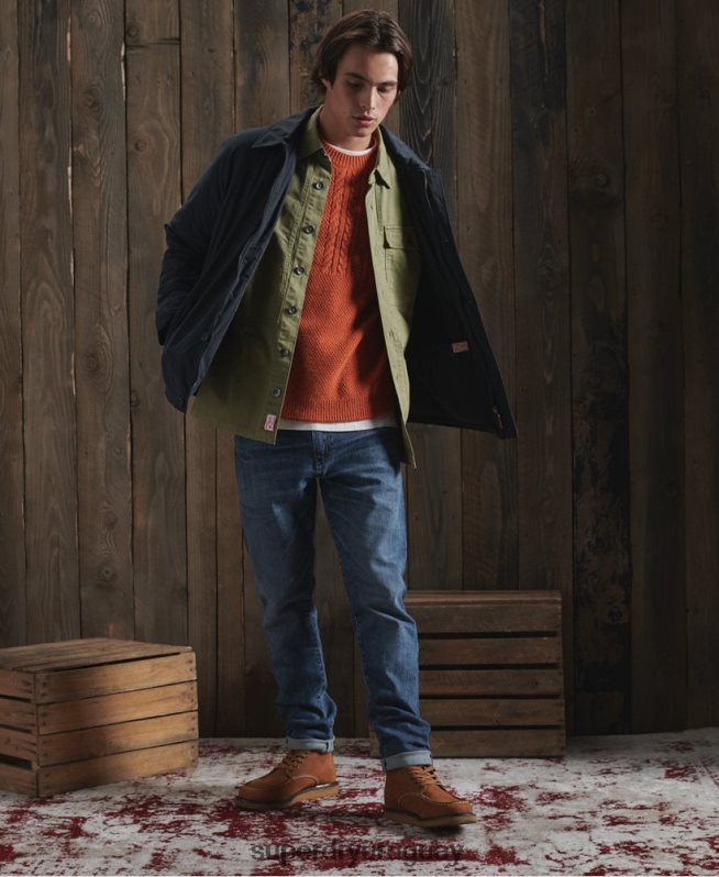 uy Superdry hombres chaqueta sin mangas de edición limitada Armada DT2N8Z4768 ropa