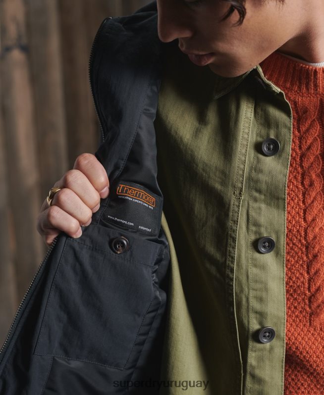 uy Superdry hombres chaqueta sin mangas de edición limitada Armada DT2N8Z4768 ropa