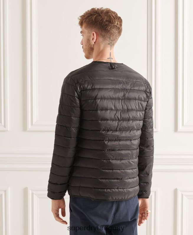 uy Superdry hombres parka con cola de pez 3 en 1 studios negro DT2N8Z4660 ropa