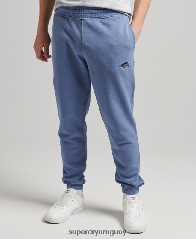 uy Superdry hombres joggers de terreno vintage de los años 90 Armada DT2N8Z6374 ropa