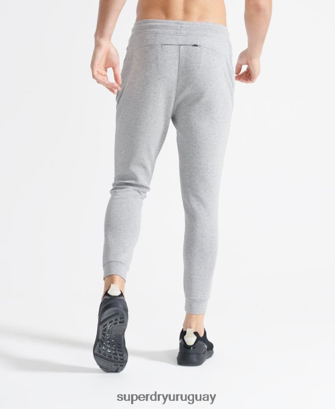 uy Superdry hombres joggers gymtech de entrenamiento gris DT2N8Z5405 ropa