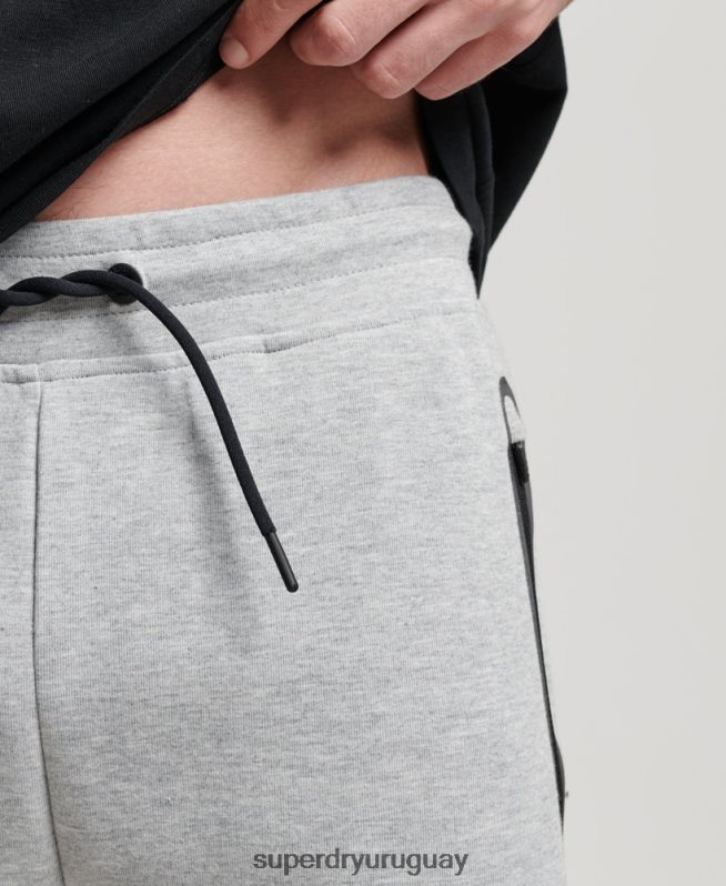 uy Superdry hombres joggers gymtech gris DT2N8Z1410 ropa