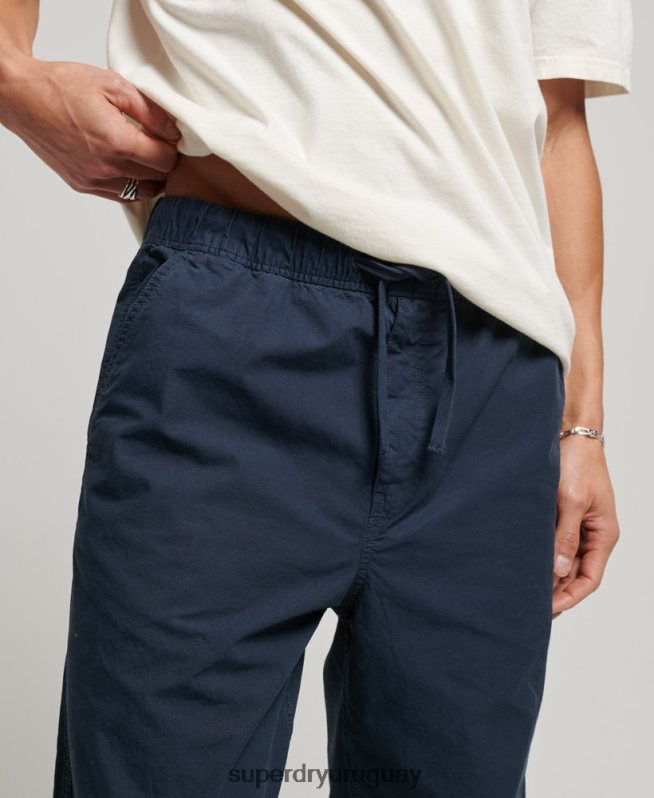 uy Superdry hombres joggers tejidos Armada DT2N8Z27 ropa