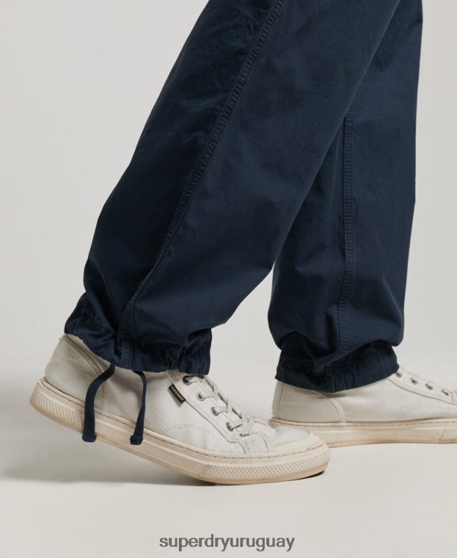 uy Superdry hombres joggers tejidos Armada DT2N8Z27 ropa