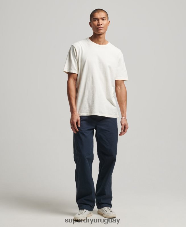 uy Superdry hombres joggers tejidos Armada DT2N8Z27 ropa