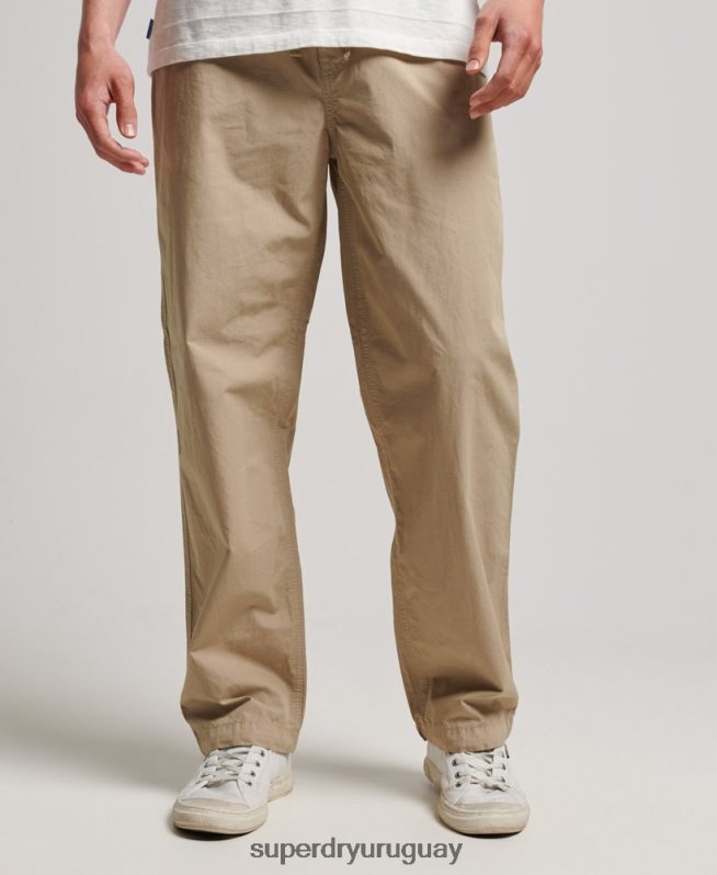 uy Superdry hombres joggers tejidos broncearse DT2N8Z23 ropa