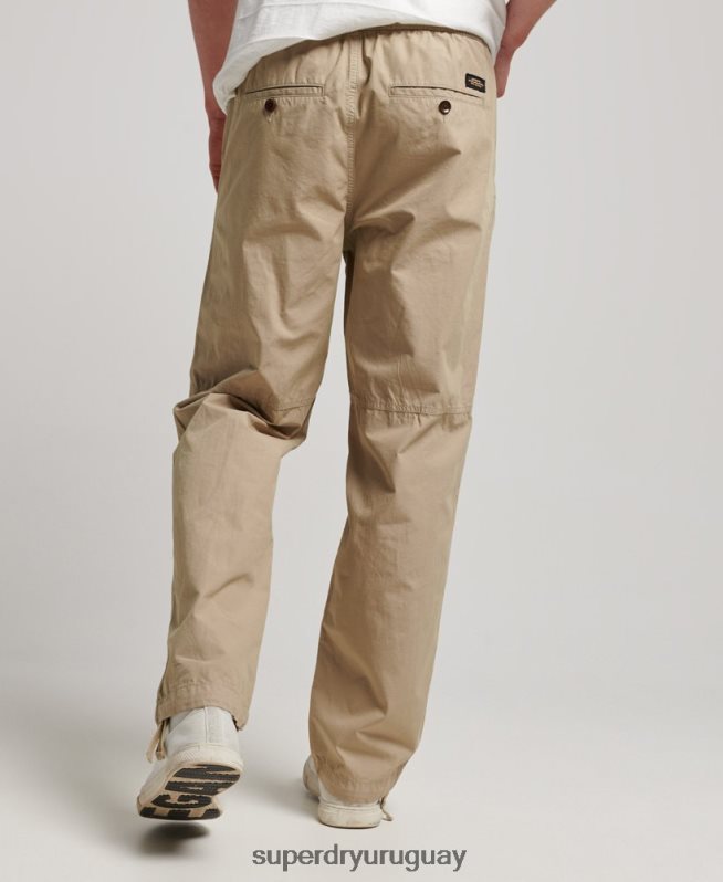 uy Superdry hombres joggers tejidos broncearse DT2N8Z23 ropa
