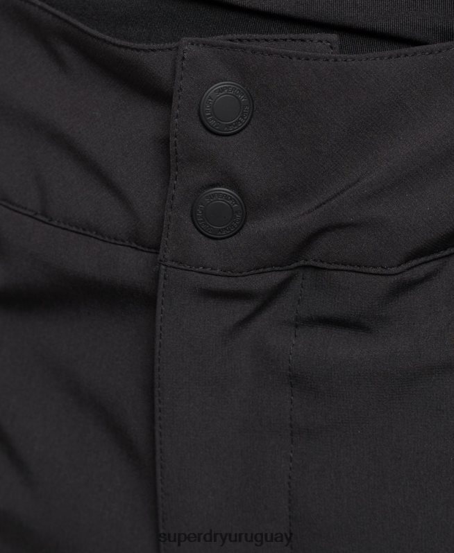uy Superdry hombres pantalones de nieve básicos negro DT2N8Z1385 ropa